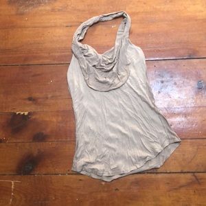 Brown Michael Stars halter top